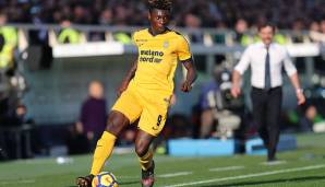 Platz 7: Moise Kean (Jahrgang 2000, Italien) – damals: Hellas Verona, heute: FC Everton