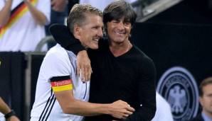 Bastian Schweinsteiger und Joachim Löw