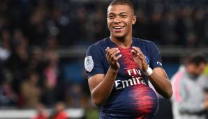 Platz 4: Kylian Mbappe (19/Paris Saint-Germain) - 347 Punkte