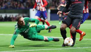 Platz 25: Jan Oblak (25/Atletico Madrid) - 2 Punkte