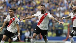 Nach einer Energieleistung darf River Plate auf den vierten Copa-Libertadores-Triumph hoffen. Mit einer guten Ausgangsposition ging man ins Rückspiel, das eigentlich am Samstag, 24. November, im heimischen Estadio Monumental ausgetragen werden sollte ...