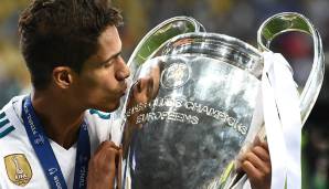 Platz 7: Raphael Varane (Real Madrid).