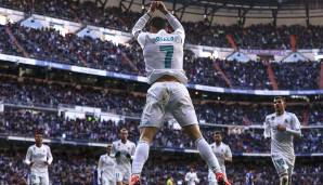 Platz 2: Cristiano Ronaldo (Real Madrid) - 18 Tore.