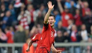 Platz 34: Robert Lewandowski - 41 Tore für Borussia Dortmund und FC Bayern München.