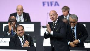 Gianni Infantino wurde erneut zum FIFA-Präsidenten gewählt.