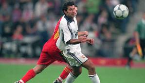 LUIS FIGO: Transfer am 1. Juli 2000 vom FC Barcelona zu Real Madrid: Ablöse - 60 Mio. Euro.