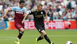 Platz 1: Kevin De Bruyne (Manchester City): 16 kreierte Chancen in 4 Spielen.