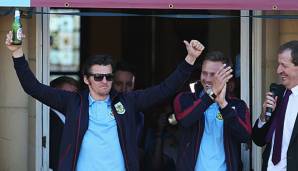 Joey Barton bei der Feier zum Premier-League-Aufstieg des FC Burnley 2016.