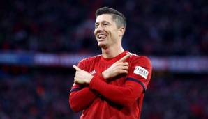 Platz 8: Robert Lewandowski (FC Bayern München/Polen) - 44 Punkte.