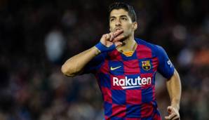 Platz 13: Luis Suarez | Stadion: Camp Nou (Barcelona) | Tore: 77 | Spiele: 88 | Zeitraum: 2014-2019