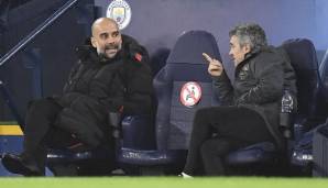 Juanma Lillo (r.) arbeitet heute als Co-Trainer von Pep Guardiola bei Manchester City.