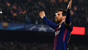 Lionel Messi (FC Barcelona, Rechtsaußen, 33 Jahre alt)