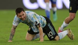 Trotz eines Geniestreichs von Superstar Lionel Messi ist Argentinien nur mit einem 1:1 (1:0) gegen Chile in die Copa America in Brasilien gestartet.