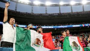 Homophobe Gesänge von den Tribünen haben Mexikos Finaleinzug bei der CONCACAF Nations League überschattet - die Partie gegen Costa Rica musste in der Verlängerung sogar für drei Minuten unterbrochen werden.