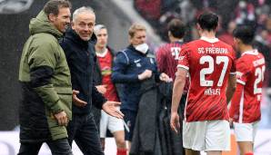 Eine Wechselpanne liegt noch nicht lange zurück. Im April 2022 spielte Bayern in Freiburg für wenige Sekunden zu zwölft, weil statt Comans 11 dessen alte Nummer auf der Anzeigetafel erschien. Sabitzer kam rein, Coman blieb auch.