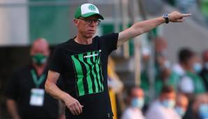 PETER STÖGER: Nochmal ein Blick in das Telefonbuch der Standardnamen. Zuletzt war der 55-Jährige in Budapest tätig, allerdings nicht so erfolgreich, wie sich das alle Parteien vorgestellt hatten.