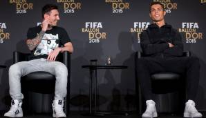 Sieben Mal Ballon d'Or gegen sechs Mal Ballon d'Or: Lionel Messi gegen Cristiano Ronaldo