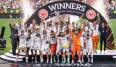 Eintracht Frankfurt trifft als Europa-League-Sieger auf Real Madrid.