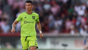 CRISTIANO RONALDO: Kehrte am vergangenen Wochenende beim Debakel in Brentford in die Startformation von Manchester United zurück, doch seine Leistung und seine Körpersprache machten deutlich, dass er noch immer gehen will.