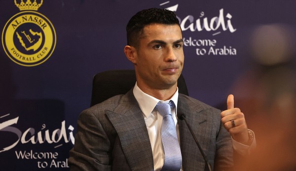 Cristiano Ronaldo wechselte im Winter zu Al-Nassr.