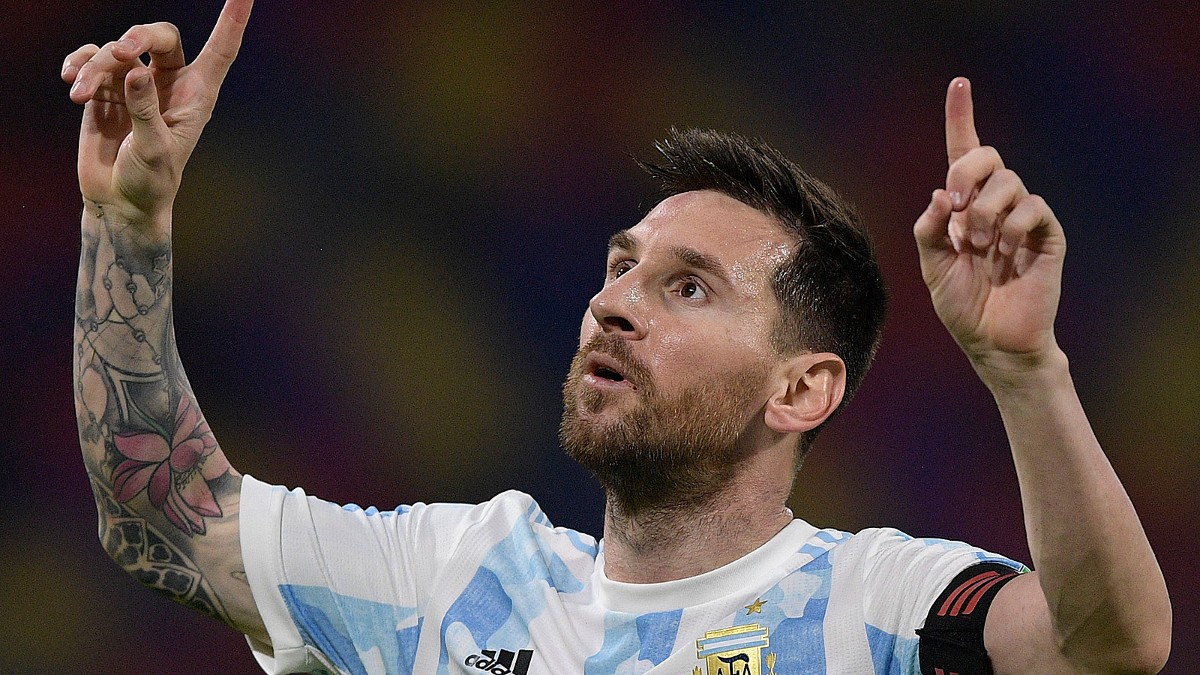 Lionel Messi spielt für Argentinien bei der Copa America.
