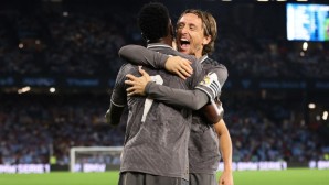 Luka Modric Vinicius Junior Real Madrid 2024