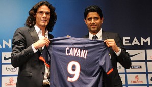 Präsentiert Cavani in der nächsten Saison sein Jersey bei den Red Devils?