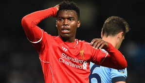 Daniel Sturridge hat schon wieder Probleme mit seinem Oberschenkel