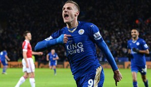 Vardy schoss Leicester in Front
