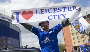 Leicester City machte auch ein paar Feuerwehrmänner durch eine Wette reich