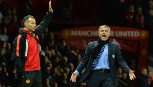 Ryan Giggs und Jose Mourinho werden bei ManUnited wohl nicht zusammen arbeiten