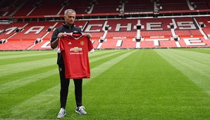 Jose Mourinho sah bei seiner Vorstellung nicht gerade glücklich aus