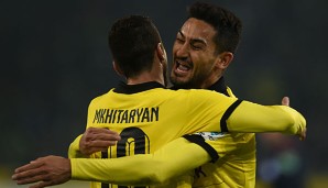 Henrikh Mkhitaryan und Ilkay Gündogan zu gemeinsamen BVB-Zeiten