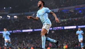 Raheem Sterling spielt bei Manchester City