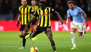 Domingos Quina (FC Watford), Zentrales Mittelfeld, 19 Jahre: Mental stark, technisch begnadet und mit einem guten Blick für den Raum. Diese Stärken brachten ihm beim FC Watford bereits mehr als 600 Einsatzminuten ein - inklusive Tor gegen Cardiff City.