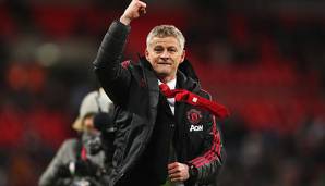 Ole Gunnar Solskjaer ist noch ungeschlagen mit Manchester United.