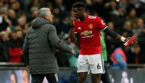 Jose Mourinho hatte Probleme mit Paul Pogba.