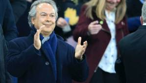 14: Farhard Moshiri (ca. 2,9 Mrd. Dollar) - FC EVERTON: Der Brite ist Teilhaber in verschiedenen Stahl- und Energieunternehmen. Moshiri übernahm 2016 die Mehrheit der Anteile des FC Everton. Er lebt in Monaco.