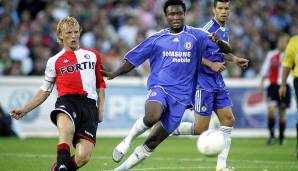 Platz 24 | John Obi Mikel | Spiele: 119 | Verein: FC Chelsea | Tore: 5 | Vorlagen: 7