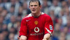 Platz 5: WAYNE ROONEY (18) - vom FC Everton zu Manchester United in der Saison 2004/05 - Ablösesumme: 37 Millionen Euro