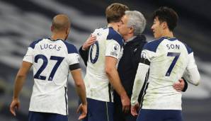 Trainer Jose Mourinho hat Tottenham an die Tabellenspitze der Premier League geführt.
