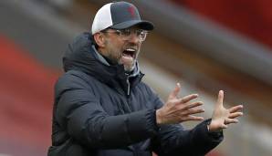 Jürgen Klopp und die Reds haben an der Anfield Road sechs Spiele in Folge verloren.