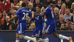 Eden Hazard und John Obi Mikel spielten gemeinsam für Chelsea.