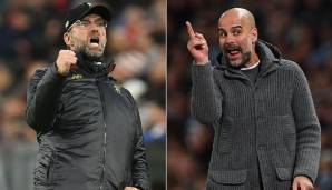 Für Jürgen Klopp und Pep Guardiola geht es heute um wichtige Punkte im Kampf um die Meisterschaft.