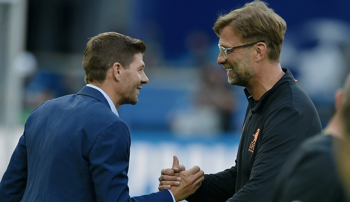 Steven Gerrard, Jürgen Klopp