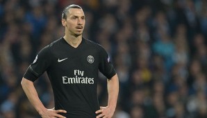Zlatan Ibrahimovic kam offenabr nicht zu Schaden