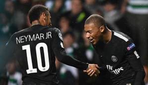 Neymar und Mbappe wechselten diese Saison zu PSG