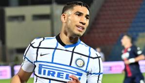 Achraf Hakimi wird in der kommenden Saison für PSG auflaufen. Mit Inter gewann er in der abgelaufenen Spielzeit den Meistertitel.