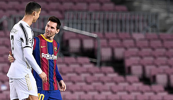 Kennen und schätzen sich seit Jahren: Lionel Messi und Cristiano Ronaldo.