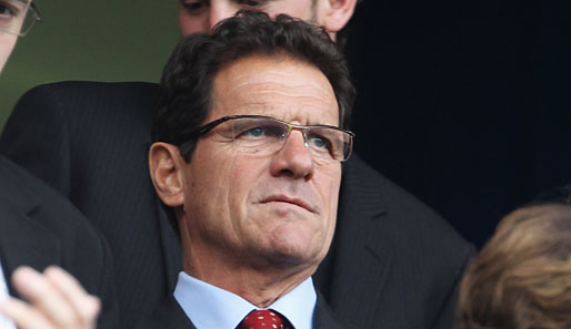 Fabio Capello trainiert die englische Auswahl seit dem 14. Dezember 2007